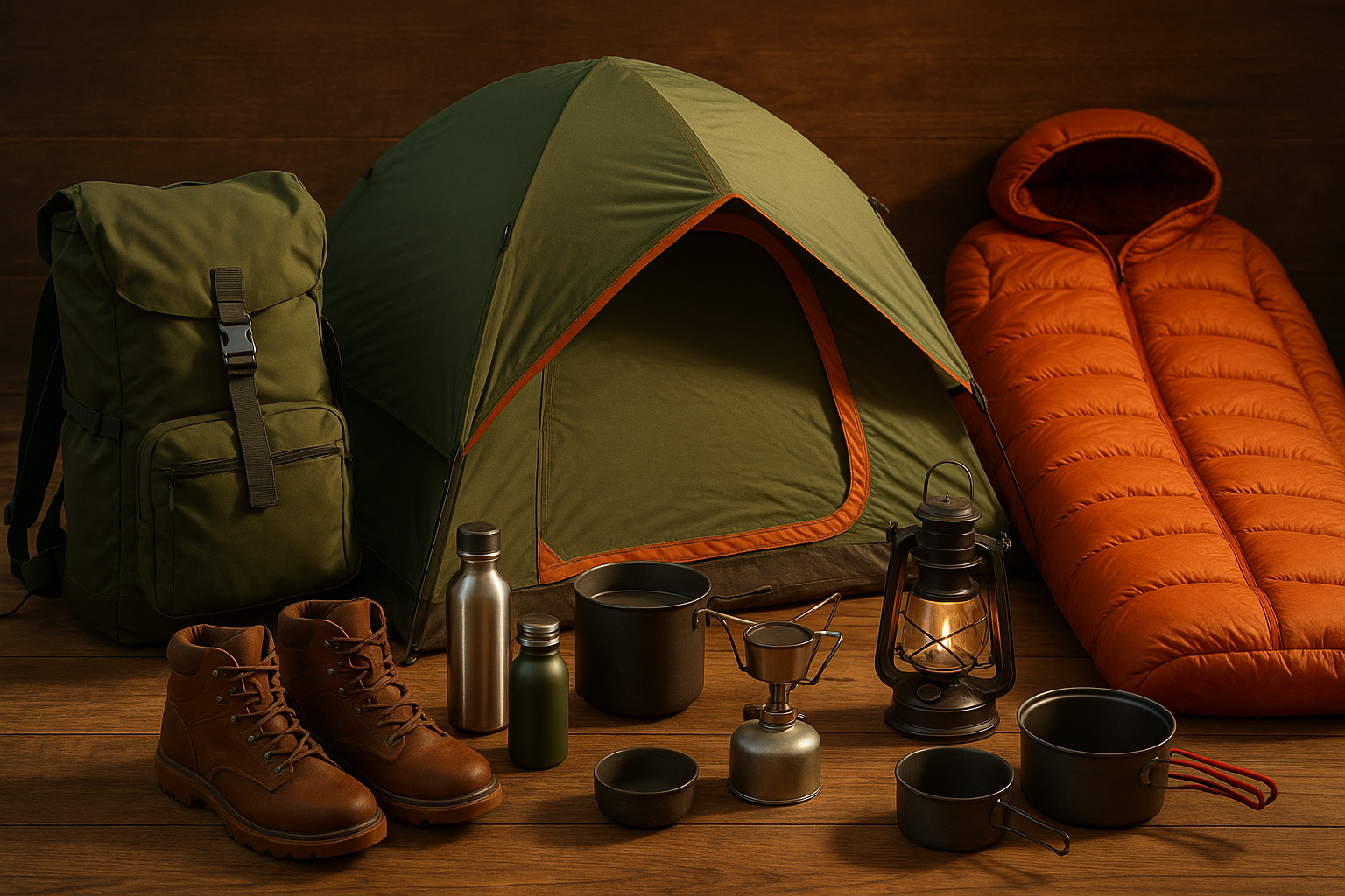 Camping Gear Collection 